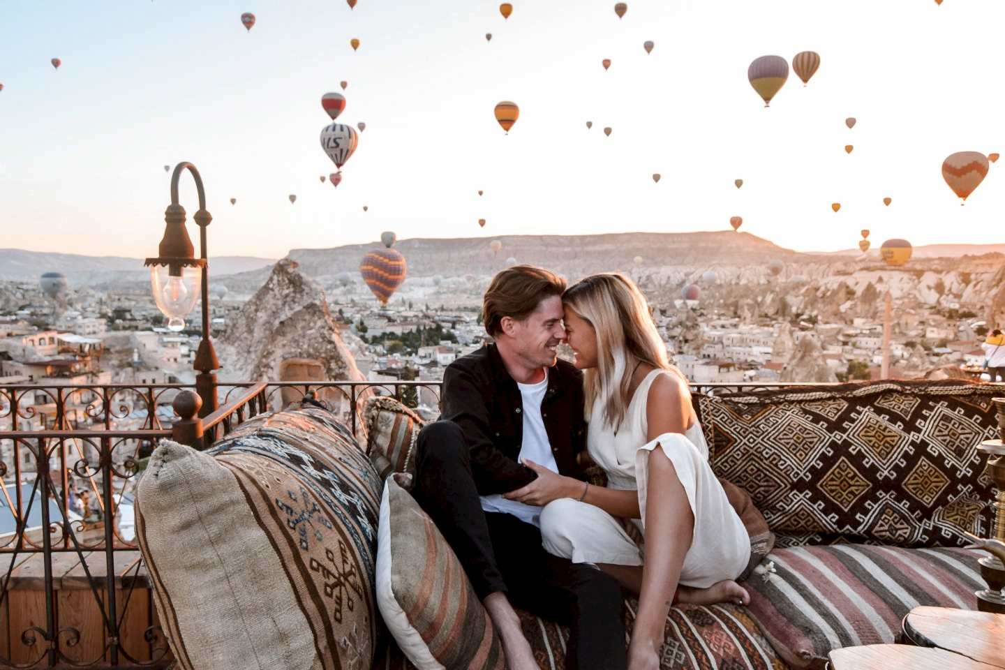 terasta evlilik teklifi